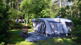 Schaduwrijke campingplaats Naturistencamping Kuikseind