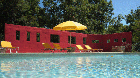 Zwembad Camping Domaine le Merou