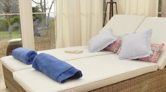 2 mooie ligbedden op naturistische accommodatie Locanda di Terramare