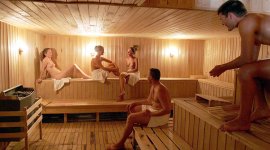 Op naturistencamping CHM Montalivet kan je ook naar de sauna