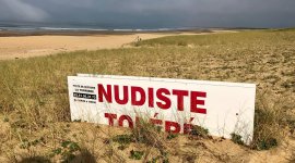 Naaktstrand Plage de la Terrière - La Tranche-sur-mer (Vendée) - Frankrijk BlootKompas!
