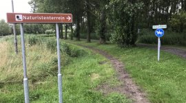 Toegangsweg Naaktstrand Vlietland