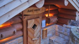 De aardsauna van Sauna Saré Thermen & Beauty