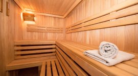 De sauna van Tropiqua