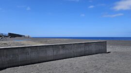 Naaktstrand Playa y Puerto de Tazacorte, La Palma, Canarische Eilanden