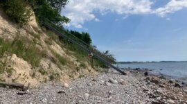 Naaktstrand Faaborg ligt bij Naturistforeningen Fyn
