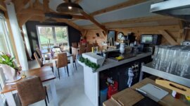 restaurant bar van Sauna Beauty Farm Midwolda in Groningen