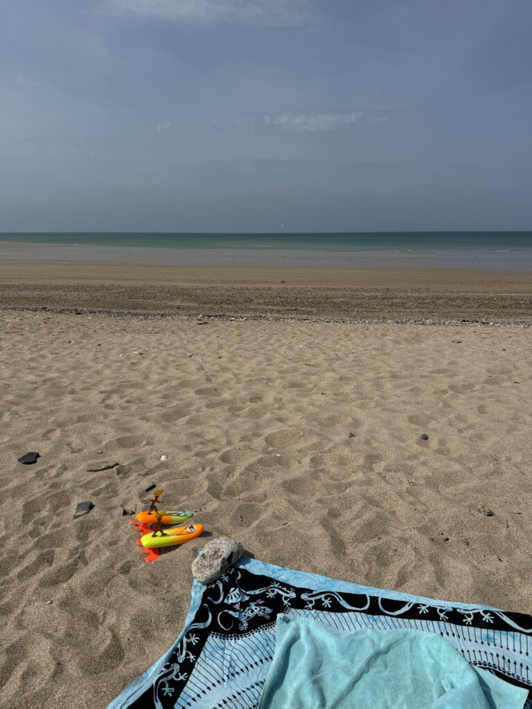 bloot ontspannen op Naaktstrand Plage de la Pointe d'Agon