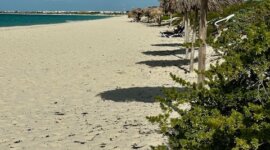 Naaktstrand Cayo Santa Maria op Cuba is een lang zandstrand