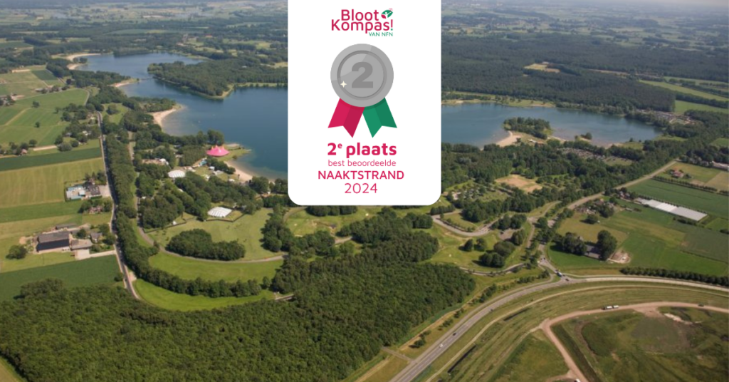 Naaktstrand Bussloo heeft de 2e plaats gewonnen bij naaktstrand van het jaar 2024 op BlootKompas!