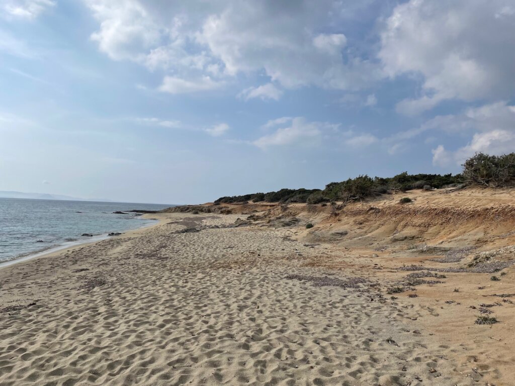 naakstrand kedros beach naxos