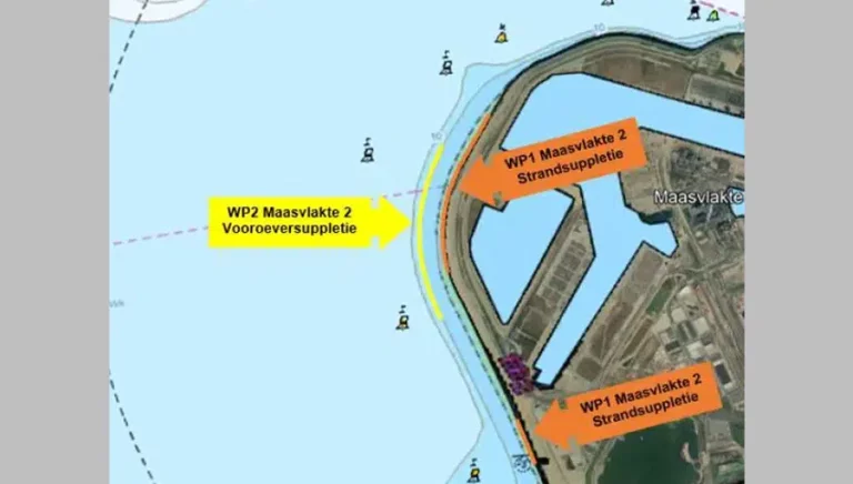 Maasvlakte 2 tijdelijk dicht vanwege werkzaamheden