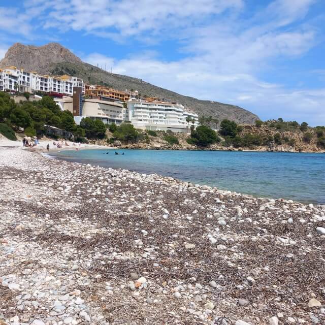 naaktstrand mascarat norte in de regio Alicante