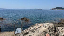 Bloot zonnen op Naaktstrand Hotel Croatia Cavtat